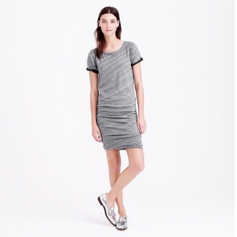 J Crew French terry mini dress, Small